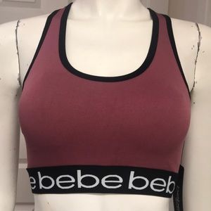 Bebe Sport Athletic/Athleisure Sports Bra, NWT!